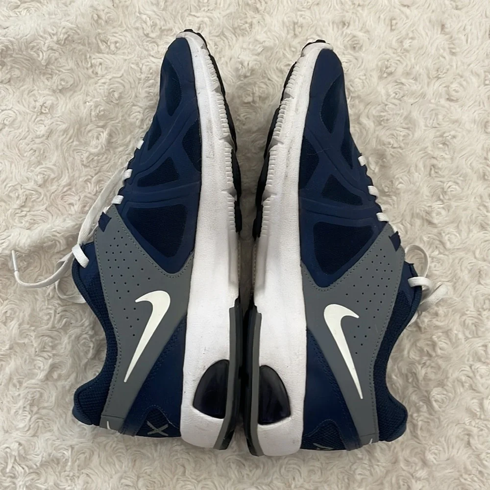 NIKE AIR MAX RUN LITE 5 in blue gray and white. Style 631263-401 Size 8.5 - Picture 4 of 10